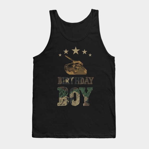 birthday army party army decorations Tank Top by Klouder360